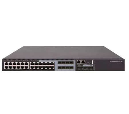 Interruptor portuário 8 do gigabit de H3C LS-S5560S-28P-EI 24 que multiplexa