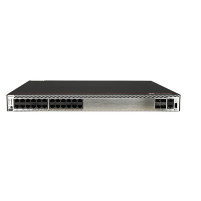 Portas ethernet 10/100/1000BASE-T do interruptor de rede 24 de S5731S-H24T4XC-A Huawei