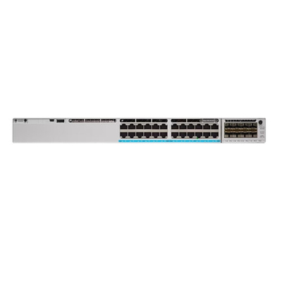 CISCO C9300-24P-A Datacom Switches Gigabit 24 Port POE+Core Convergência Scalable Uplink