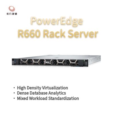 Dell PowerEdge R660 Rack Server, sistema de armazenamento flash, servidor de CPU Xeon, servidor de armazenamento personalizado