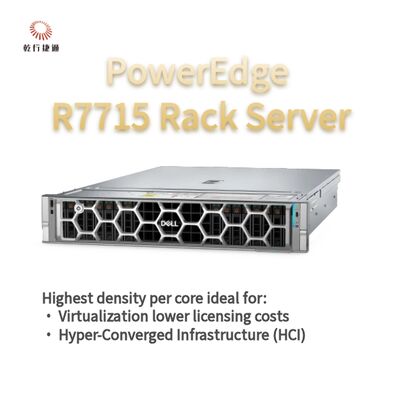 PowerEdge R7715 Rack Server Desempenho e valor aprimorados