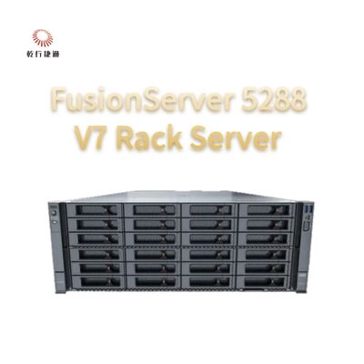 FusionServer 5288 V7 Rack Server Ultra-grande armazenamento, RAM de memória do servidor, NAS servidor de armazenamento