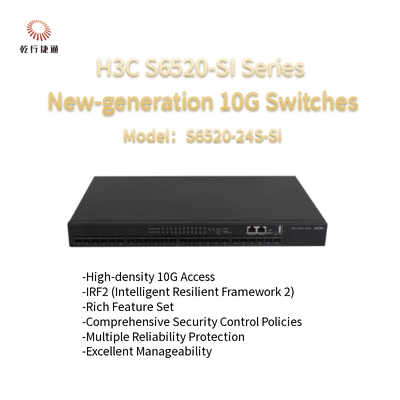 H3C S6520-SI Série S6520-24S-SI Switch 10G de nova geração