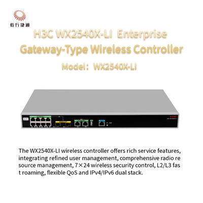 H3C WX2540X-LI Controlador sem fio de nova geração do tipo Enterprise Gateway