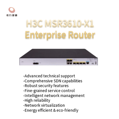 Roteadores da série H3C MSR3600 MSR3610-G-X3, MSR3610-X1, MSR3640-X1-HI, MSR3640-X1, MSR3620-X1