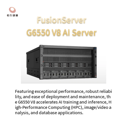 FusionServer G6550 V8 6U servidor de IA AMD EPYCTM 9005 Processadores da série