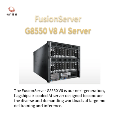 Servidor FusionServer G8550 V8 10U AI 2 processadores AMD EPYC™ série 9005 de 5ª geração (Turim)