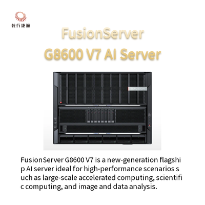 FusionServer G8600 V7 8U AI servidor 2 x 4a/5a geração Intel Xeon Processadores escaláveis