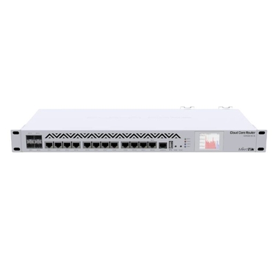 EM Rackmount do router 8GB RAM CCR1036 12G 4S do núcleo da nuvem de 1U Mikrotik