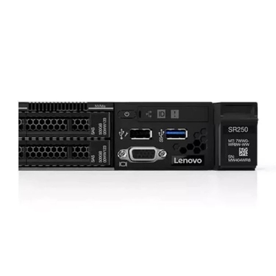 Soquete do servidor de Lenovo ThinkSystem SR250 do servidor do armazenamento de cremalheira de 16GB DDR4 único