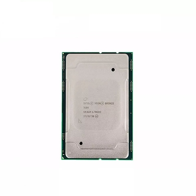 Xeon bronzeia 3104 1,7 o núcleo 8.25M Cache do processador 6 do processador central do gigahertz INTEL
