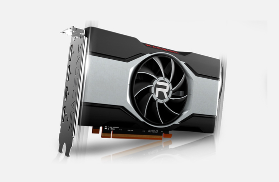 Gbps 64 AMD mordido RX do cartão gráfico 16 de AMD Radeon RX 6400 Geforce 6000 séries