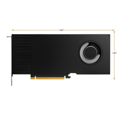Entalhe 448GB/S único GPU mordido de NVIDIA RTX A4000 Ray Tracing Graphics Card 16GB GDDR6 256