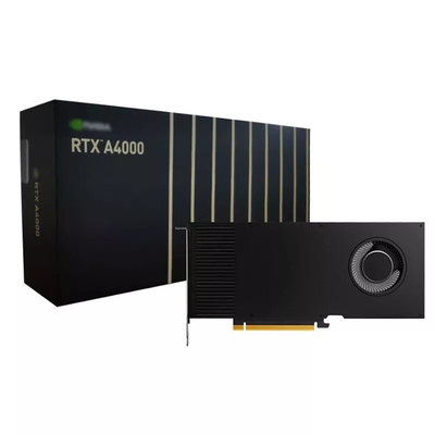 Entalhe 448GB/S único GPU mordido de NVIDIA RTX A4000 Ray Tracing Graphics Card 16GB GDDR6 256