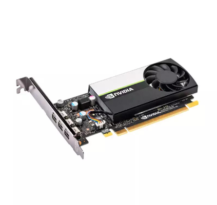 Cartão gráfico três Mini Display Port de NVIDIA T400 4GB 2GB GDDR6 Geforce