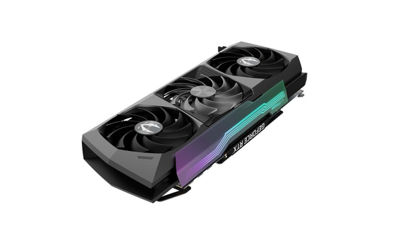 Si ampère Holo de GeForce RTX 3080 do JOGO do cartão gráfico ZOTAC de 12GB 19Gbps Geforce