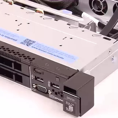 Processador de Intel Xeon E-2378G do servidor do armazenamento de cremalheira de ThinkSystem SR250 V2 4SFF