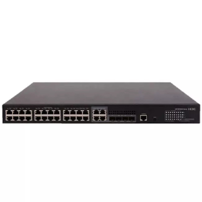 Base-T do interruptor LS-S5120V2-28P-LI 24*10/100/1000 do servidor do acesso H3c da camada 2