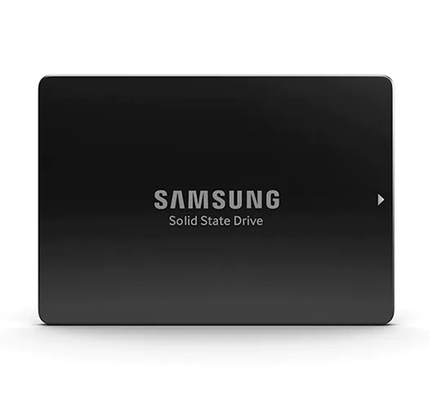 TB 6Gb/S 2,5" de MZ7LH3T8HMLT Samsung PM883 3,84 movimentação de circuito integrado do bocado de AES 256