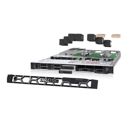 Compatibilidade eletrónica R450 Dell Poweredge Server 1u até 4 NVMe PCIe SSDs ou 4 x 3.5SAS/SATA/SSD