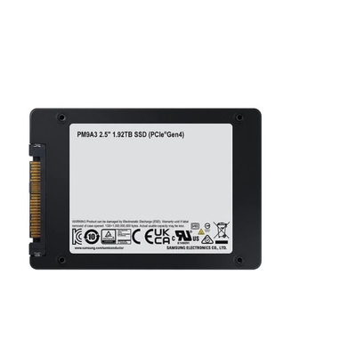 GEN de circuito integrado 4 1.92TB do SSD 2,5 U.2 NVME da movimentação de PM9A3 Samsung