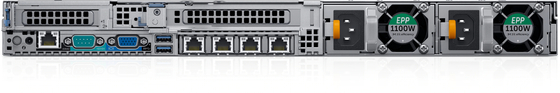 Núcleos do servidor 28 da cremalheira de Dell Emc 1u Poweredge R640 pelo processador