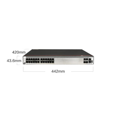 Interruptor S5731S-S24T4X de Huawei Sfp do Datacom da alimentação CA