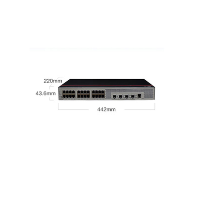 S5735S-L24T4S-QA2 Huawei Switch 24 portas Gigabit Ethernet + 4 portas de fibra óptica Gigabit