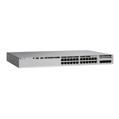 Série C9200L Cisco Network Switch Layer 2 Access Enterprise Gigabit 24 Port 4x 1/10G Uplinks fixos C9200L-24T-4X-E