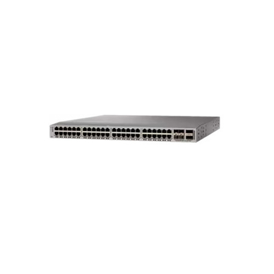 1RU Cisco Network Switch N9K-C92348GC-X Cloud Computing Local Switching Big Data Clientes 4 núcleos CPU