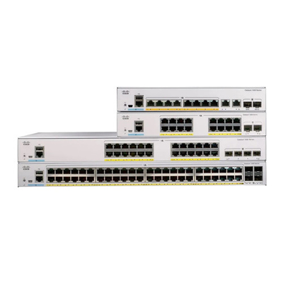 Interface de acesso Cisco C1000-24P-4X-L 24Gigabit Ethernet RJ45 PoE+ Uplink 4 SFP+ 195W
