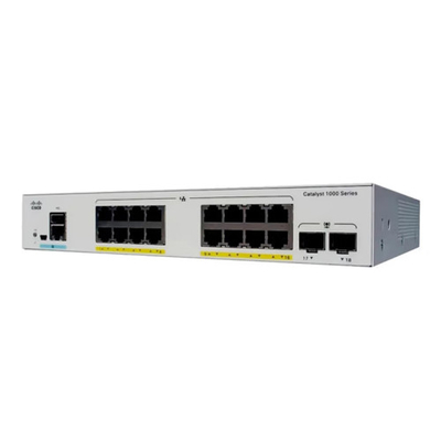 Cisco C1000-16T-E-2G-L Gigabit Ethernet de classe empresarial Layer 2 switches 16 portas Gigabit uplink interface 2 SFPs