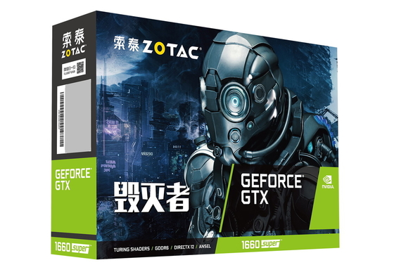 Cartão Gráfico ZOTAC GTX1660S 1660 SUPER Cartões de vídeo GeForce gtx1660S 6G Cartão Gráfico NVIDIA GTX 1660 SUPER