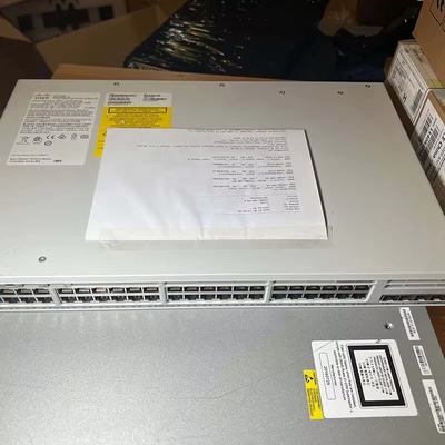 Switch original CISCO C9200 Série C9200L-48P-4X-E C9200L 48-PORT PoE+ 4 x 10G Switch essencial de rede