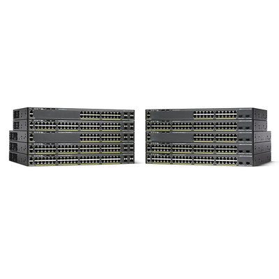 Cisco WS-C2960X-24PS-L 24 portas Gigabit Ethernet POE rede Switch
