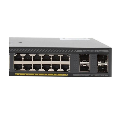Cisco WS-C2960X-24PS-L 24 portas Gigabit Ethernet POE rede Switch