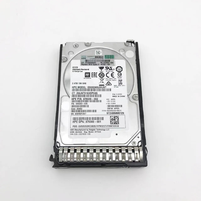 Original 881457-B21 HPE 2.4TB SAS 12G Enterprise 10K SFF SC 512e DS HDD 881507-001 para servidor HPE G8/G9/G10