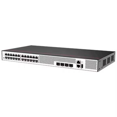 S5735S-L24T4X-A1 24 10/100/1000BASE-T Ethernet Ports 4 10 Gigabit SFP+ AC Power Supply Access Switch
