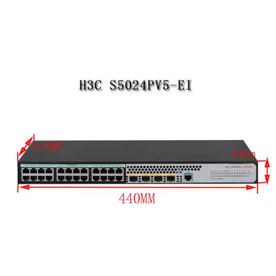 LS-5024PV5-EI-PWR Interruptor de rede de classe Enterprise, dispositivo de ligação, interruptor de acesso de camada 2