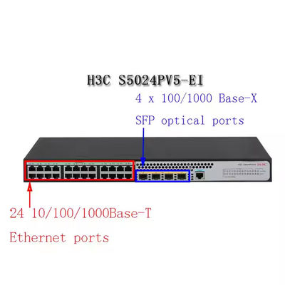 LS-5024PV5-EI-PWR Interruptor de rede de classe Enterprise, dispositivo de ligação, interruptor de acesso de camada 2