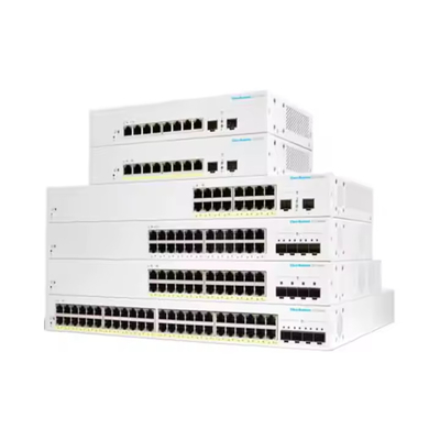 Business 350 Série Switch gerenciado CBS350-8FP-E-2G-CN 10/100/1000 PoE+ Portos 60W Orçamento de energia 8 Gigabit Ethernet 2 SFP P