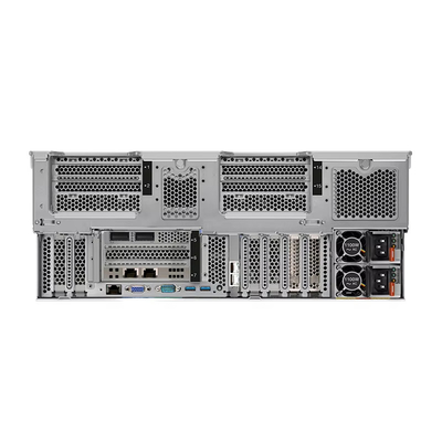 Pensem no banco de dados SR868 computação AI 4U servidor de rack 5218 x 4/256G/8 x 2.4T/R730-8i