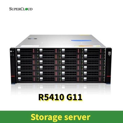 Supercloud R5410 G11 36X3.5  2X2.5  2XNVME M.2 Usado 36X16T HDD 1X1T SSD Armazenamento 12 X 2,5 polegadas SATA/SAS SSDs Hot-plug Hot-swappable Fans