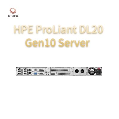 HPE ProLiant DL20 Gen10 Servidor Compacto Versátil para empresas de cadeia de varejo, servidor de 2 vias, servidor de armazenamento de dados