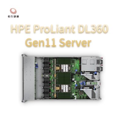 Servidor de Densidade HPE ProLiant DL360 Gen11, servidor de armazenamento personalizado, servidor de 2 vias
