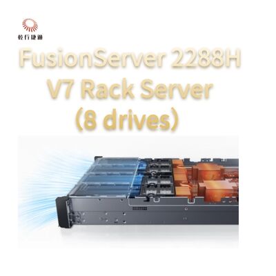 Servidor de Rack FusionServer 2288H V7 (8 unidades) Desempenho Robusto, Alta Confiabilidade e Segurança, Economia de Energia Eficiente e O&M Inteligente