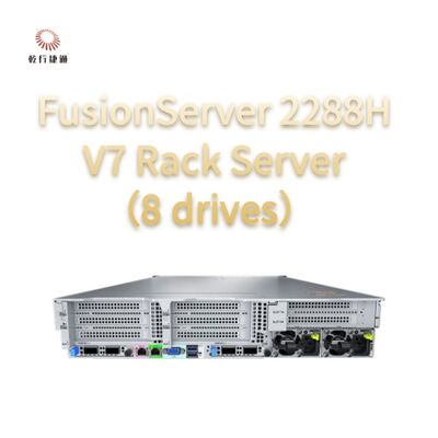 Servidor de Rack FusionServer 2288H V7 (8 unidades) Desempenho Robusto, Alta Confiabilidade e Segurança, Economia de Energia Eficiente e O&M Inteligente