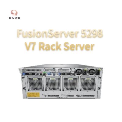 Servidor em Rack Dell FusionServer 5298 V7 com processador Intel de 8 núcleos, servidor de armazenamento de dados
