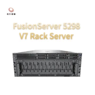 Servidor em Rack Dell FusionServer 5298 V7 com processador Intel de 8 núcleos, servidor de armazenamento de dados