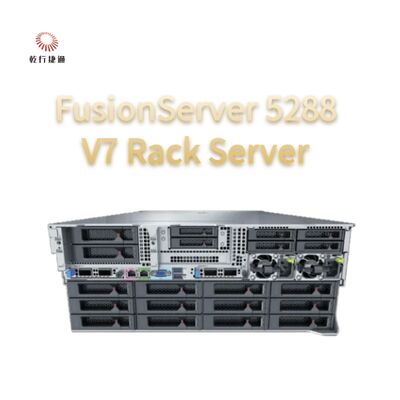 FusionServer 5288 V7 Rack Server Ultra-grande armazenamento, RAM de memória do servidor, NAS servidor de armazenamento